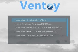 启动U盘制作工具 Ventoy v1.1.00